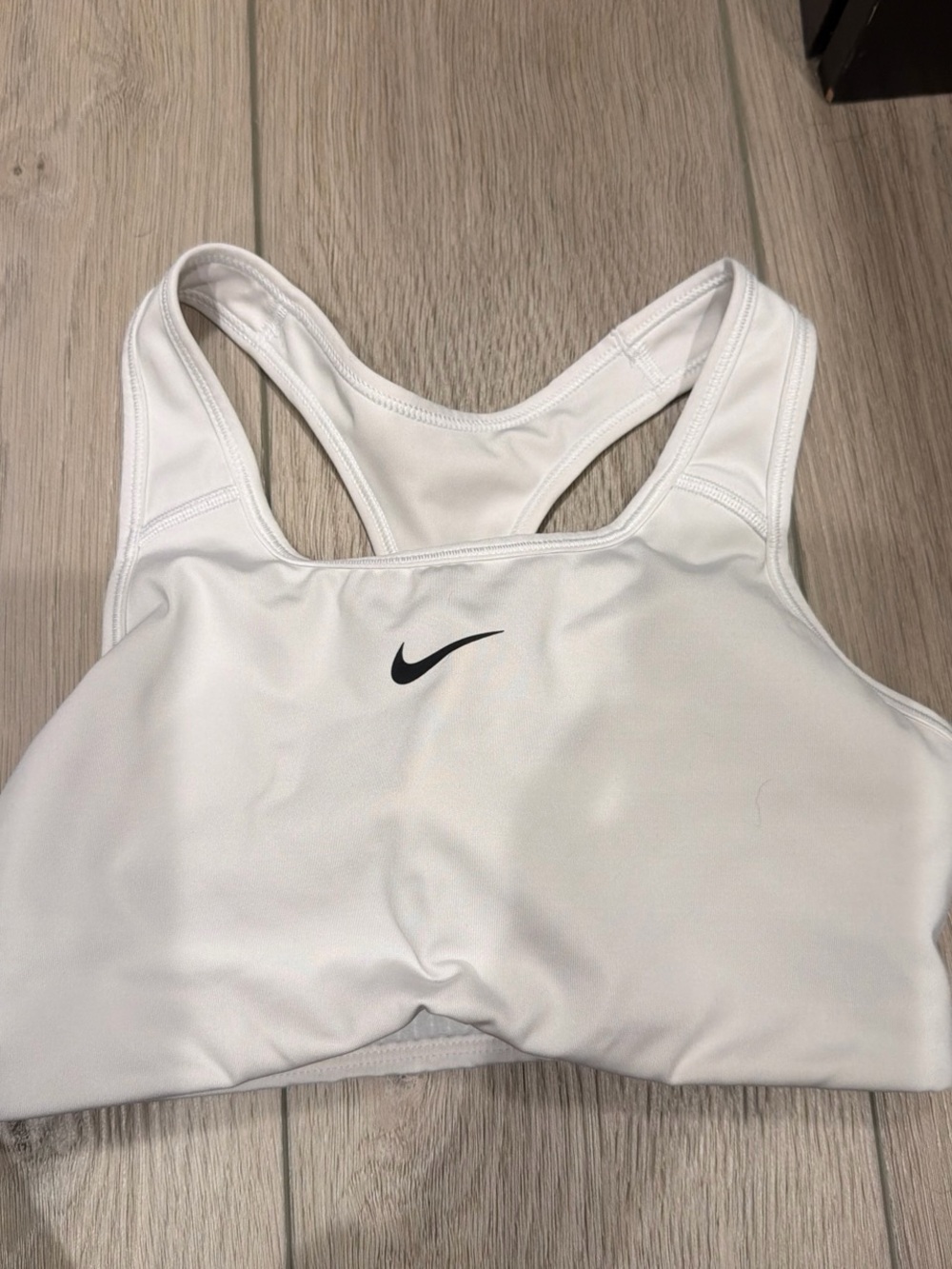 Nike Women’s Medium-Support White Sports Bra